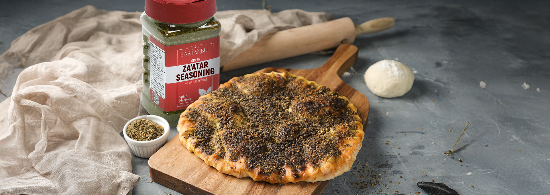 Za’atar Flatbread (Manakish)
