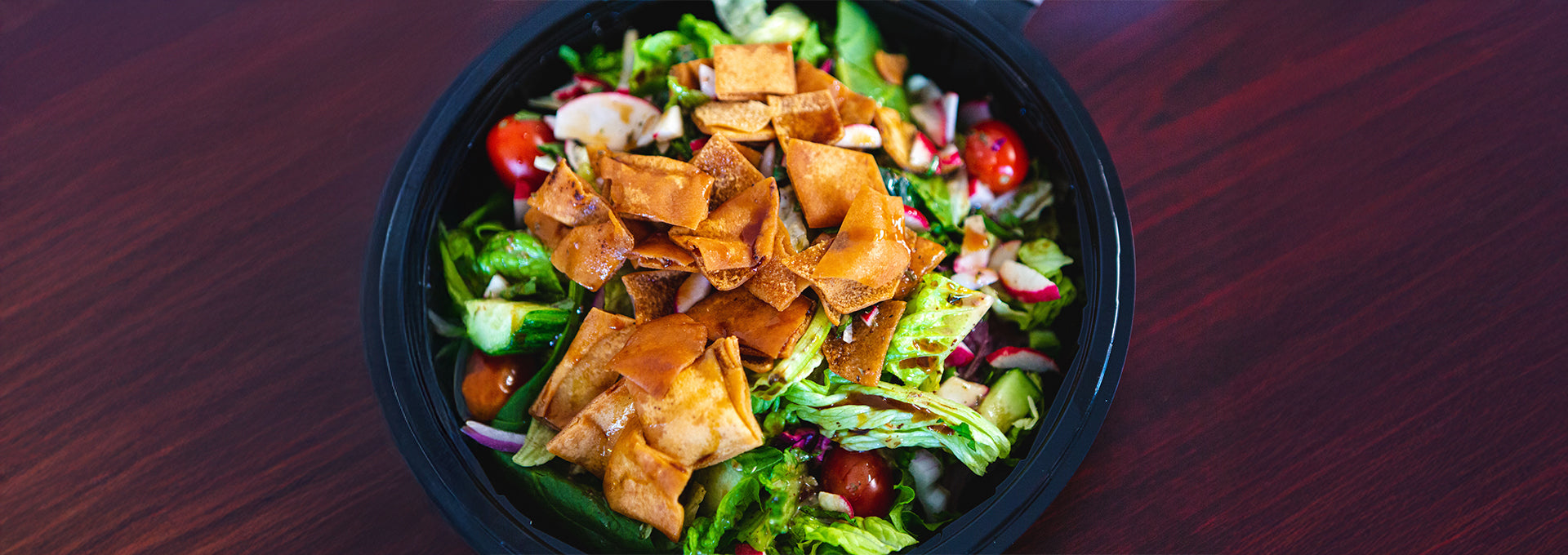 Fattoush Salad (Lebanese Bread Salad)