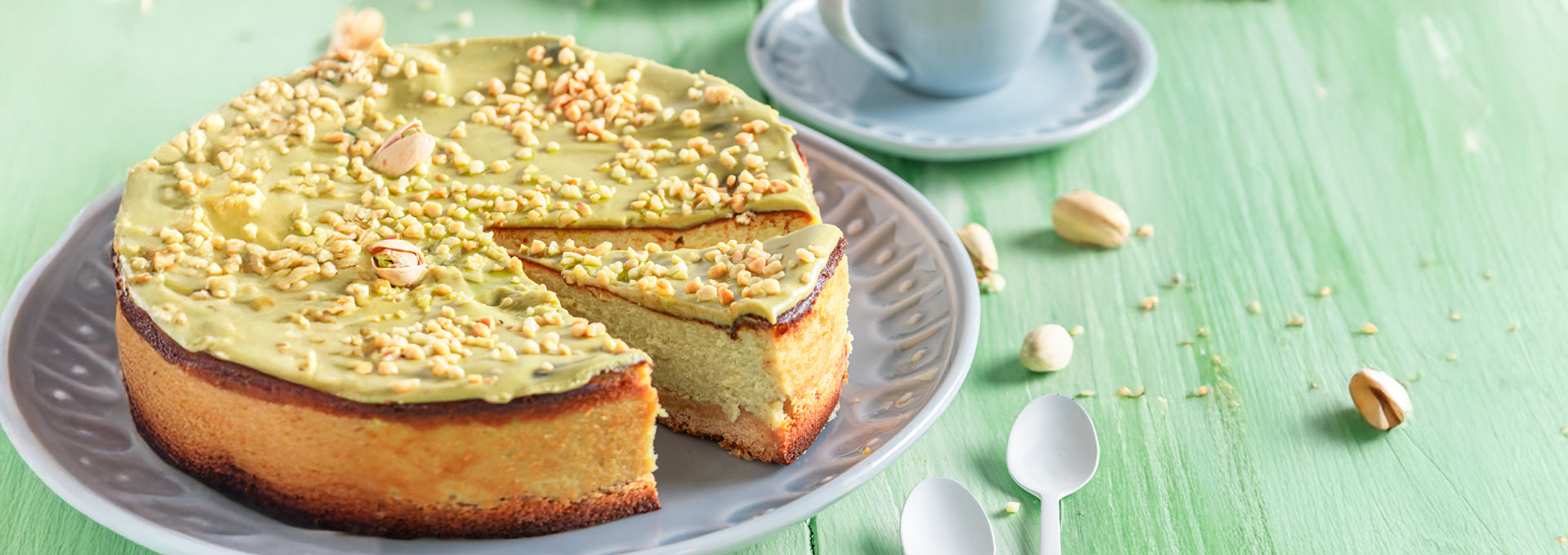 Pistachio Cheesecake