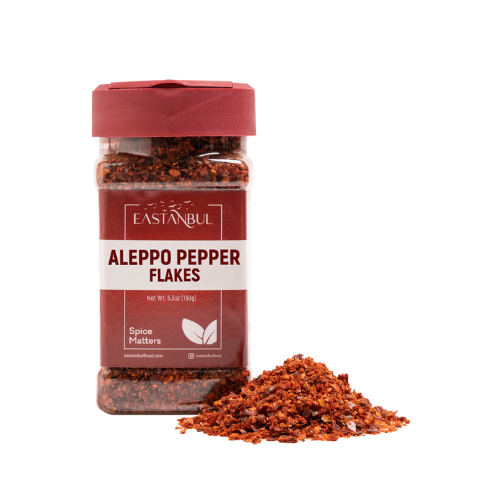 Eastanbul Aleppo Pepper Flakes, Pul Biber, Turkish Red Pepper Flakes, 5.3oz