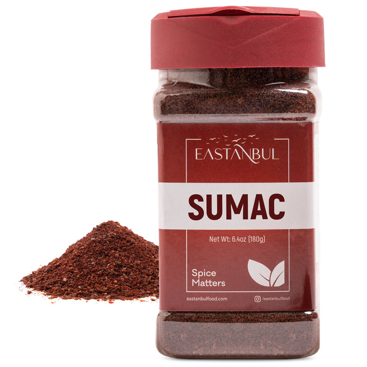 Eastanbul Ground Sumac Spice, Mediterranean Harvest, Ground Sumac, 6.4oz