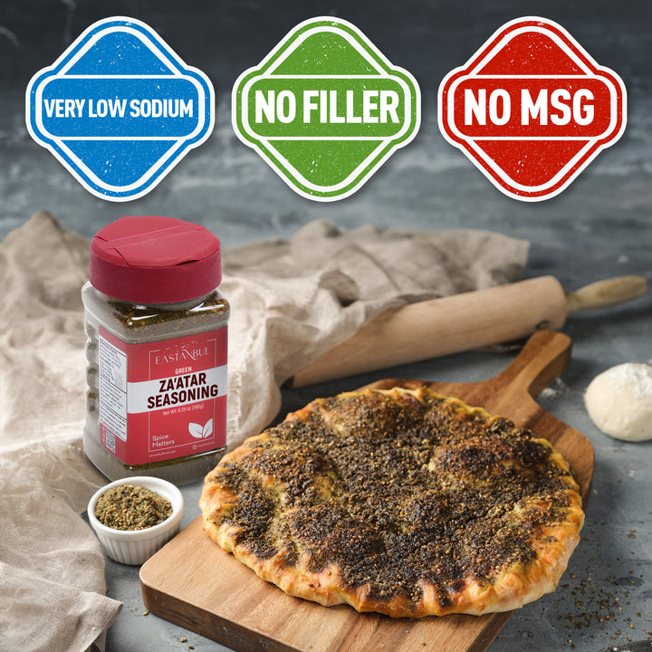 Eastanbul Zaatar Seasoning, Za'atar, Zaatar Spice, AKA Zahter Spice, 6.35oz