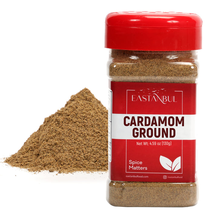Eastanbul Cardamom Ground, Green Cardamom Powder, Cardamomo, 4.59 oz