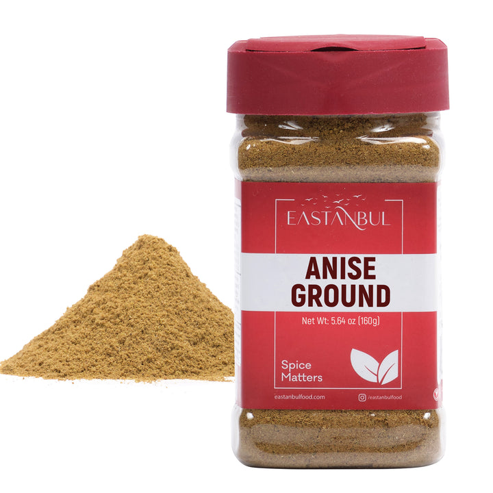 Eastanbul Ground Anise, Anise Seeds Powder, Aniseed, Vegan, Non-GMO, 5.64oz