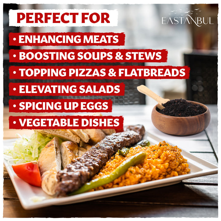Eastanbul Urfa Biber, Urfa Pepper Flakes, Isot, Special Pul Biber, 2.82oz