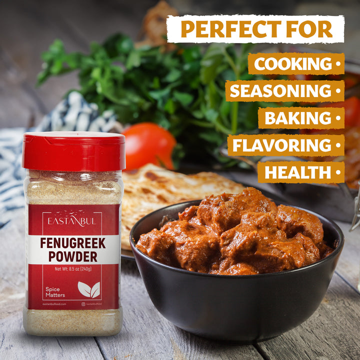 Eastanbul Fenugreek Powder, Fenugreek Powder For Hair Growth, Vegan, 8.5oz