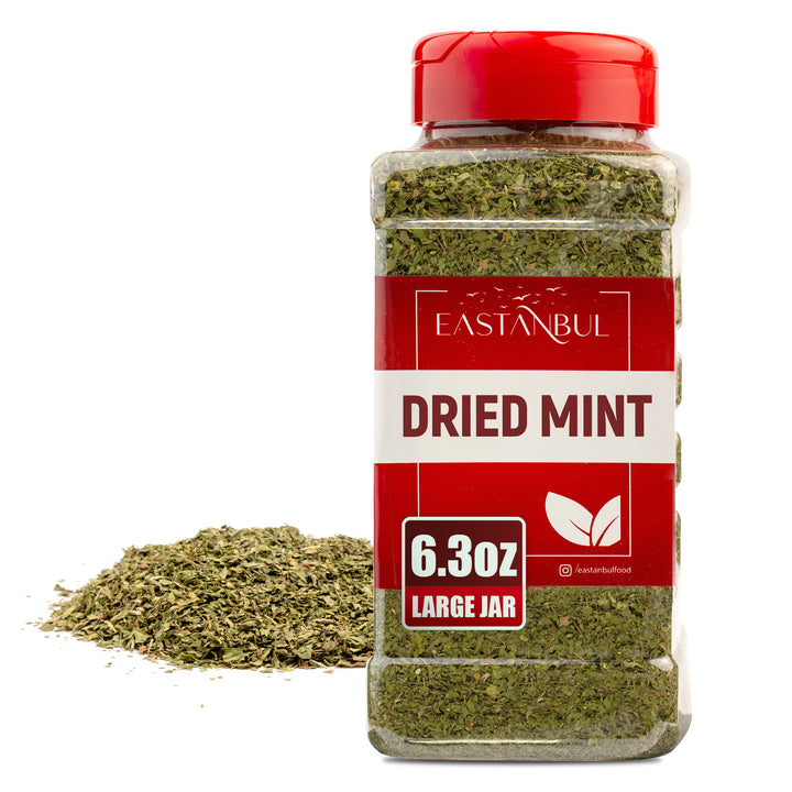 Eastanbul Dried Mint,Dried Mint for Cooking Natural Peppermint Leaves,6.3oz