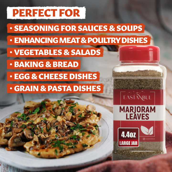 Eastanbul Marjoram, Marjoram Spice, Marjoram Leaves For Marjoram Tea,4.41oz