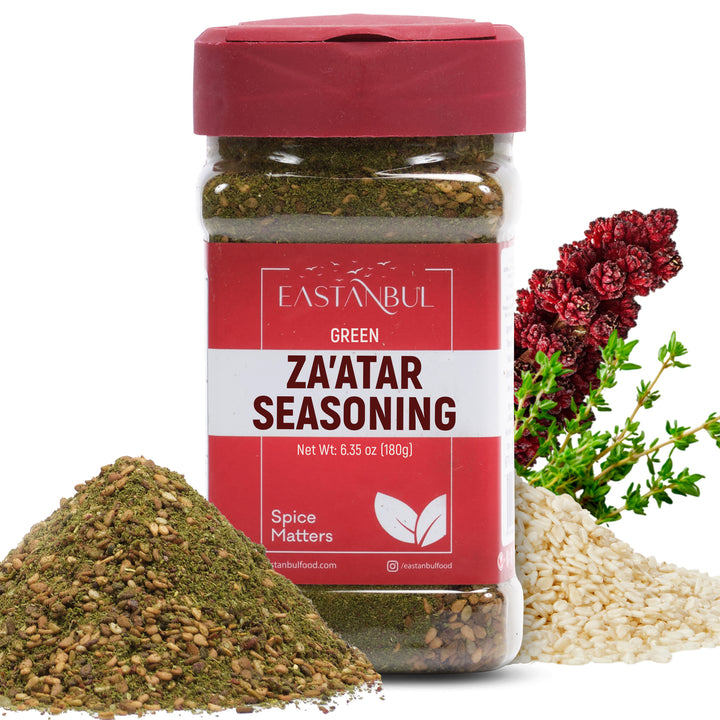 Eastanbul Zaatar Seasoning, Za'atar, Zaatar Spice, AKA Zahter Spice, 6.35oz