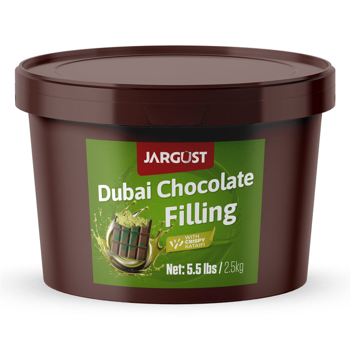Bulk Dubai Chocolate Bar Filling, Dubai Chocolate Bar Kit Mixture, 5.5 lb (2.5 kg)