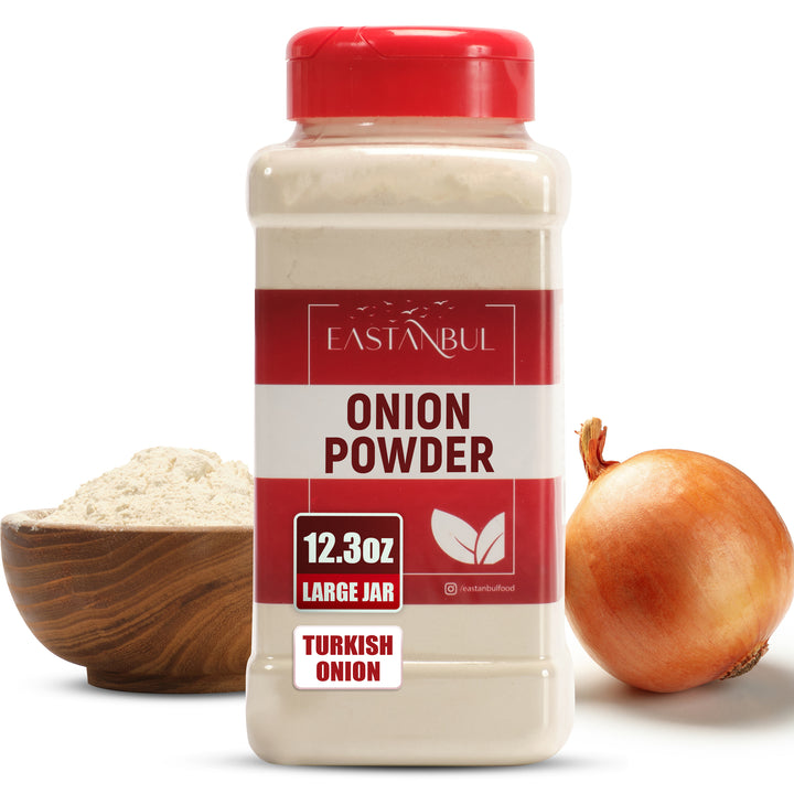 Eastanbul Onion Powder, 12.3oz, White Onion Powder Seasoning