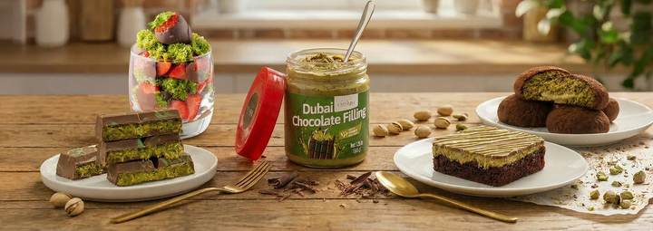 10 Easy Dessert Recipes Using Dubai Chocolate Filling Instead of Pistachio Cream and Kataifi