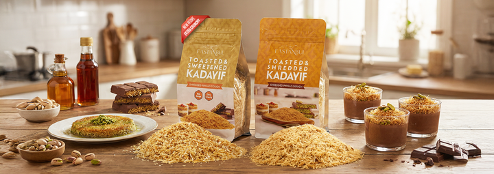 Crispier Desserts with Toasted Kataifi: Discover the New Sweetened Toasted & Baked Kataifi