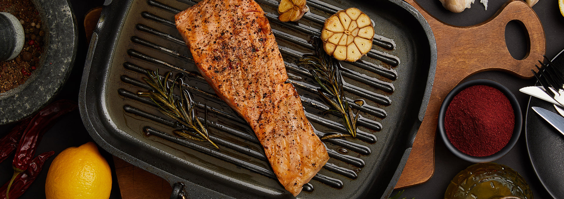 Sumac-Spiced Grilled Salmon