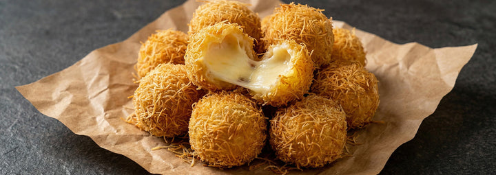 Mozzarella-Filled Kadayif Balls