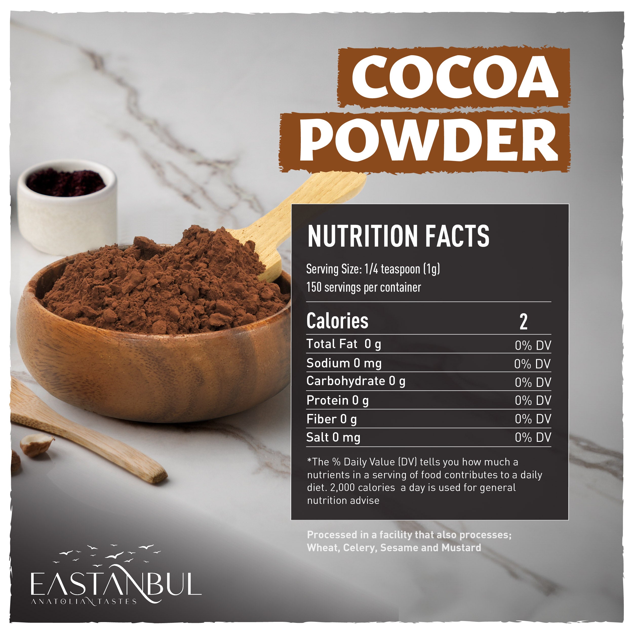 Nutritional Value Cacao And Cocoa The Same Eastanbul Cacoa Powder