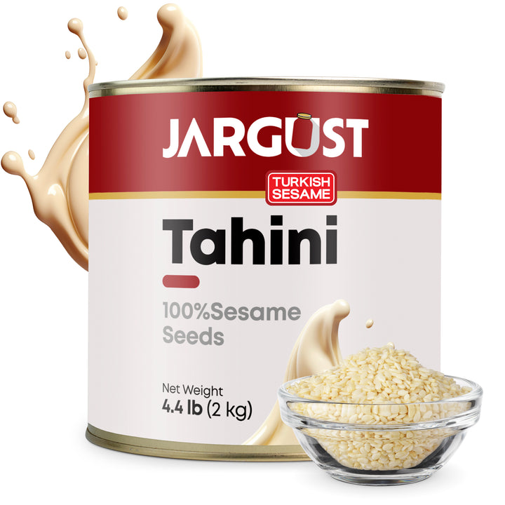 Bulk Tahini, Tahini for Dubai Chocolate, Tahin Paste for Hummus, 4.4lb
