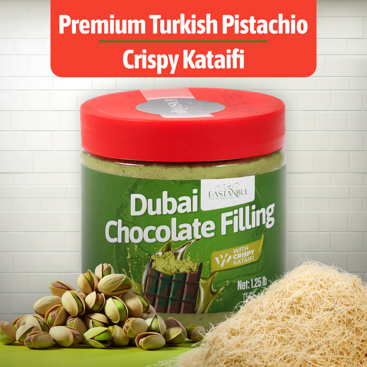 Dubai Chocolate Bar Mixture, Dubai Chocolate Bar Pistachio Filling 1.3lb