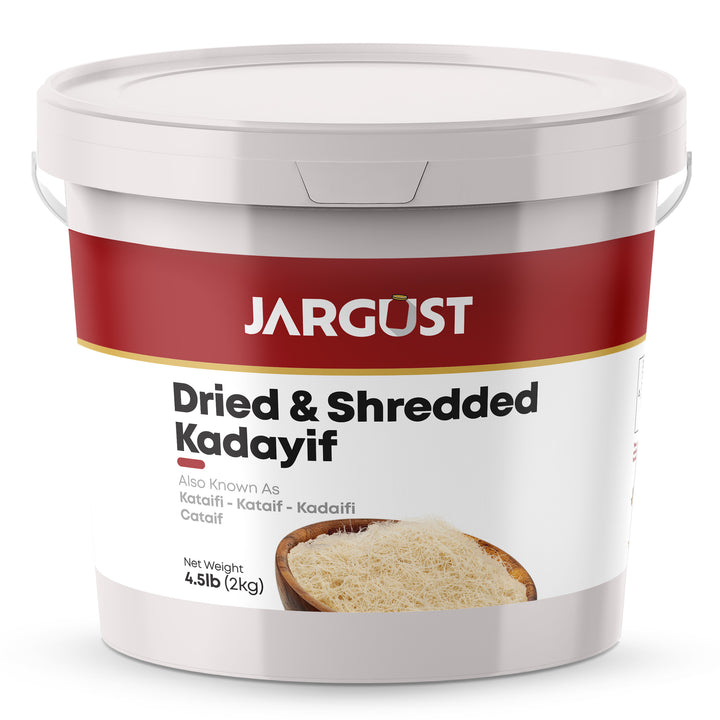 Bulk Dried & Shredded Kataifi, Shredded Fillo Dough, Pastry Dough, 4.5lb