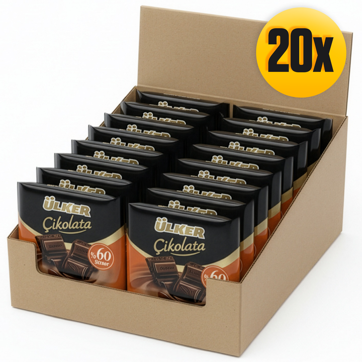 Ulker Bitter Chocolate 60g -SALE – ONLY $0.50 EACH!