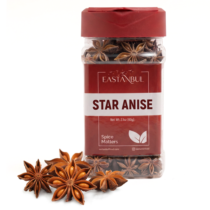 Eastanbul Whole Star Anise Pods, 100% Natural Licorice Nebula, 2.1oz