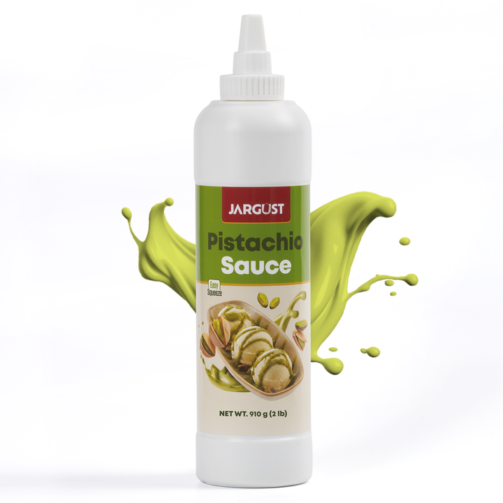 Jargust Pistachio Sauce Toppings, Pistachio Drizzle for Desserts, 2lb