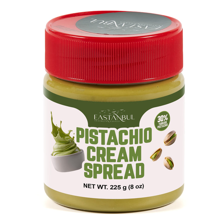 Eastanbul Pistachio Cream, Pistachio Butter, Spread in Breakfasts, 8oz