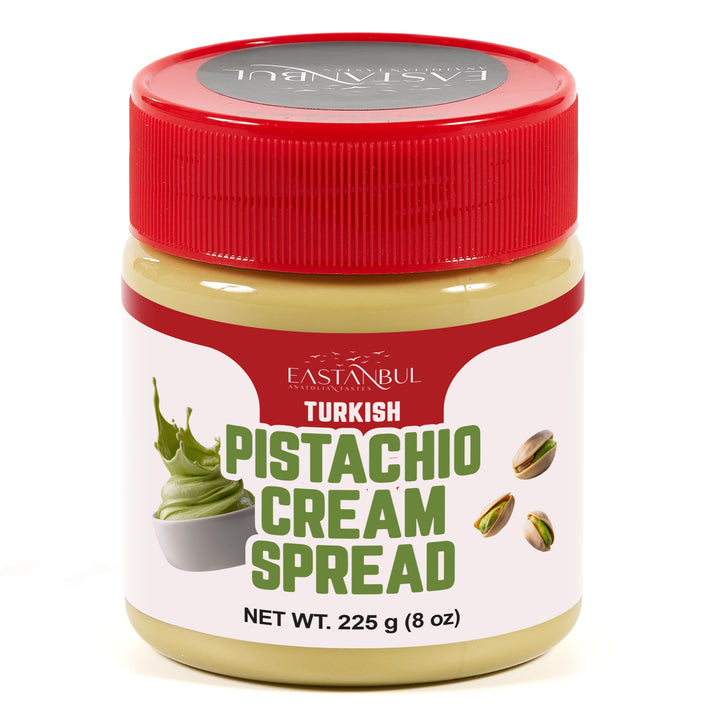 Eastanbul Pistachio Cream, Pistachio Butter, Spread in Breakfasts, 8oz